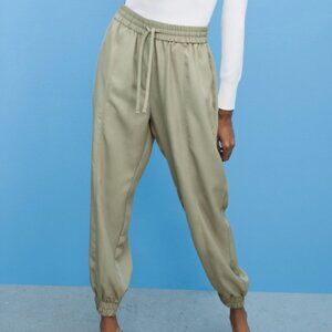 NWT Zara jogger pants khaki